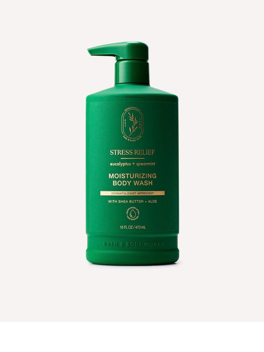 Bath & Body Works Stress Relief Eucalyptus Spearmint Body Wash New